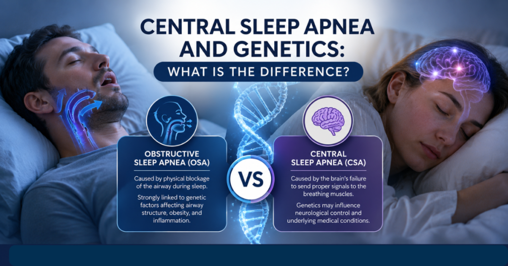 Central Sleep Apnea and Genetics