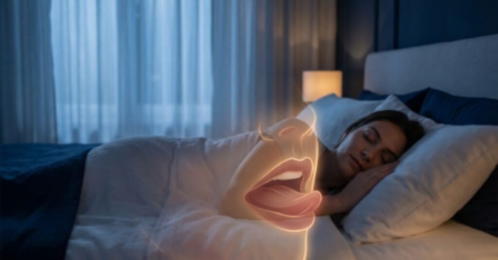 Biting Tongue in Sleep